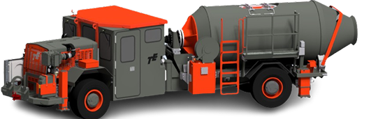 M40 WET Shotcrete Hauler